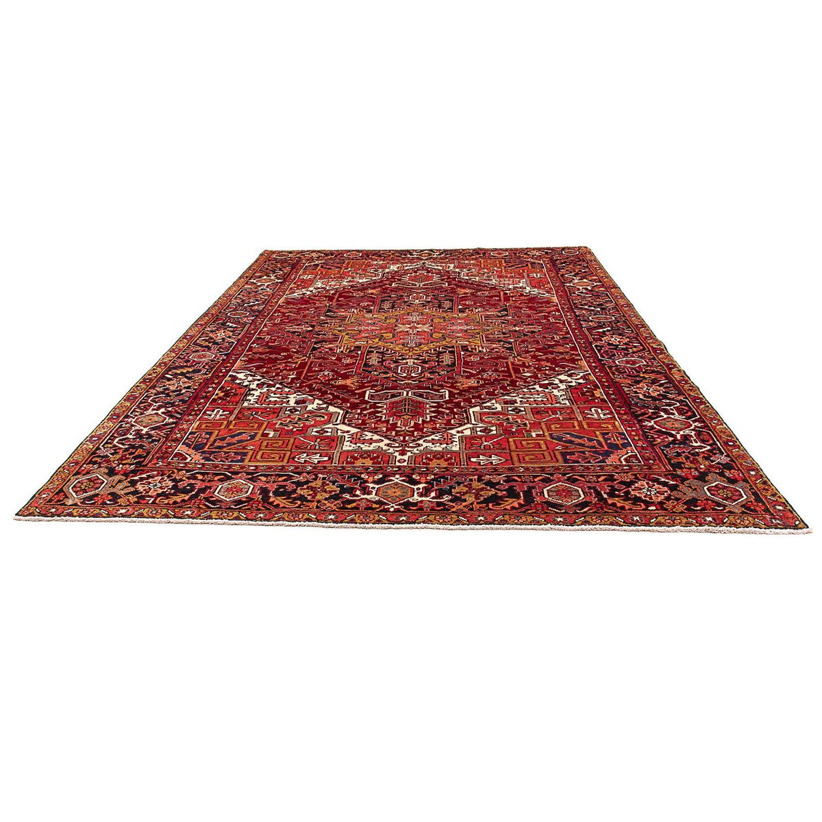 Tapis persan - Nomadic - 344 x 240 cm - rouge