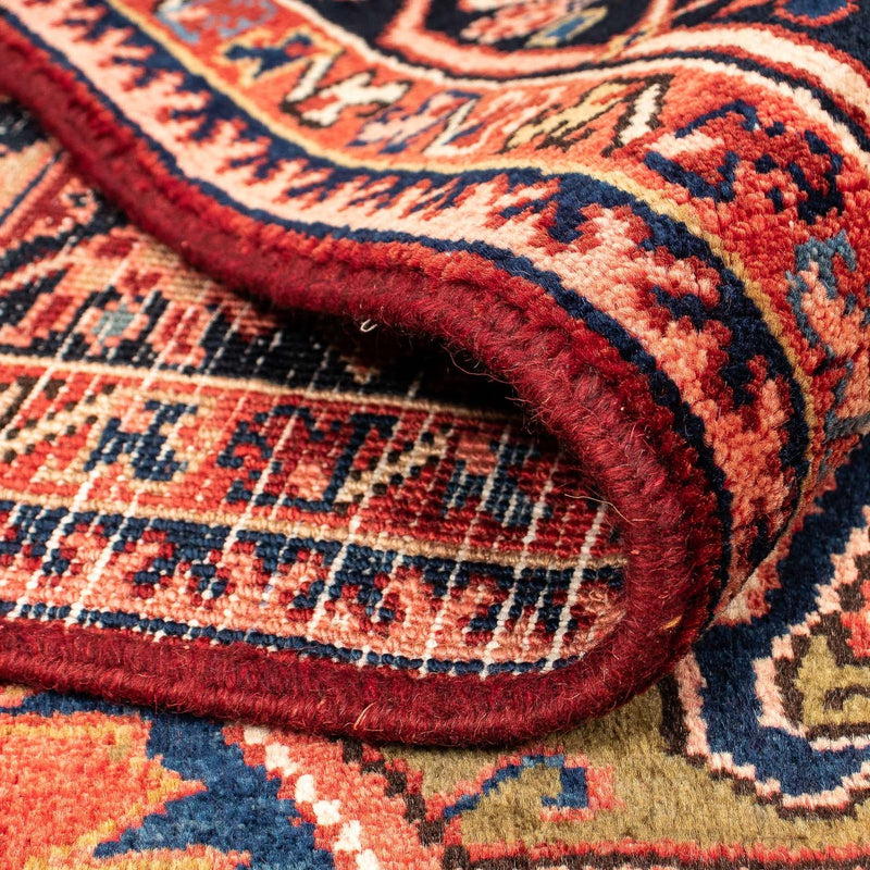 Tapis persan - Nomadic - 377 x 280 cm - rouge foncé