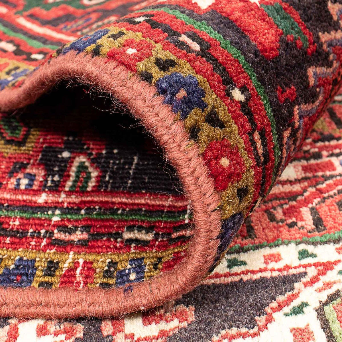 Tapis persan - Nomadic - 350 x 251 cm - rouge