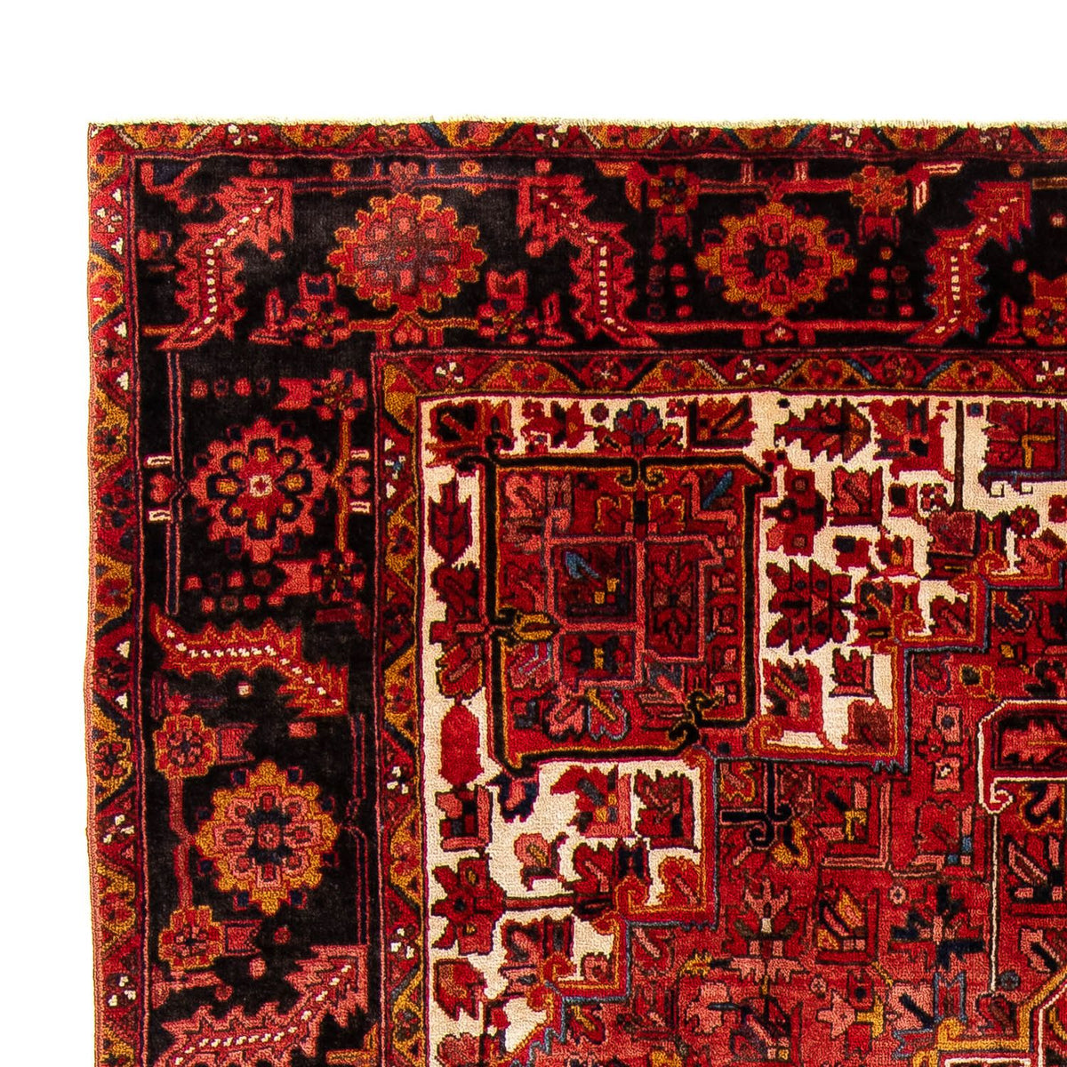 Tapis persan - Nomadic - 391 x 286 cm - rouge foncé