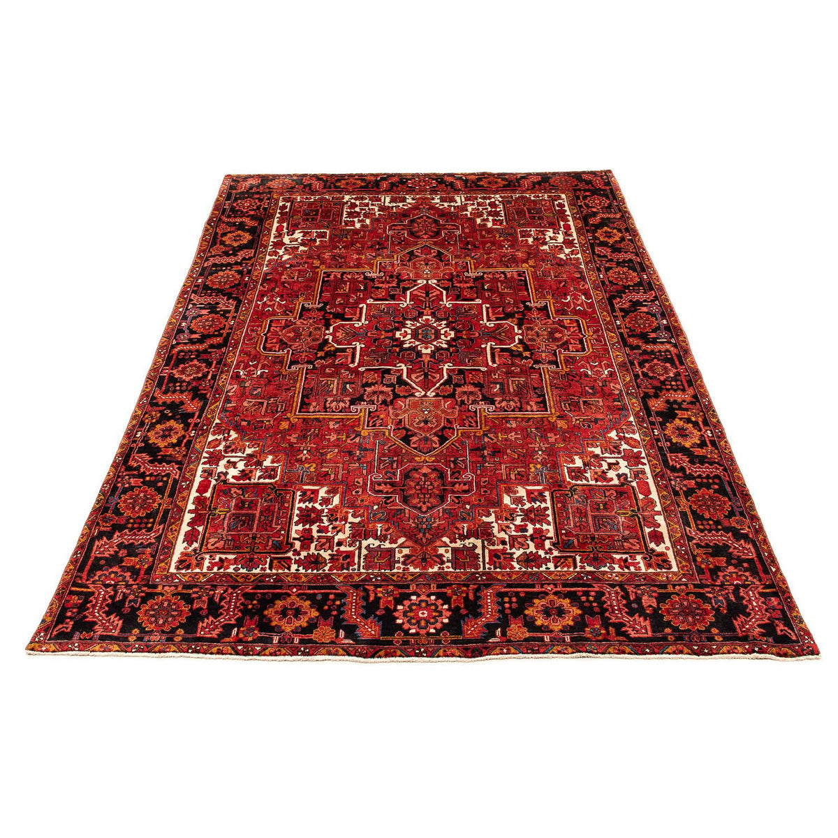 Tapis persan - Nomadic - 391 x 286 cm - rouge foncé