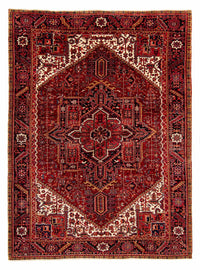Tapis persan - Nomadic - 393 x 304 cm - rouge foncé