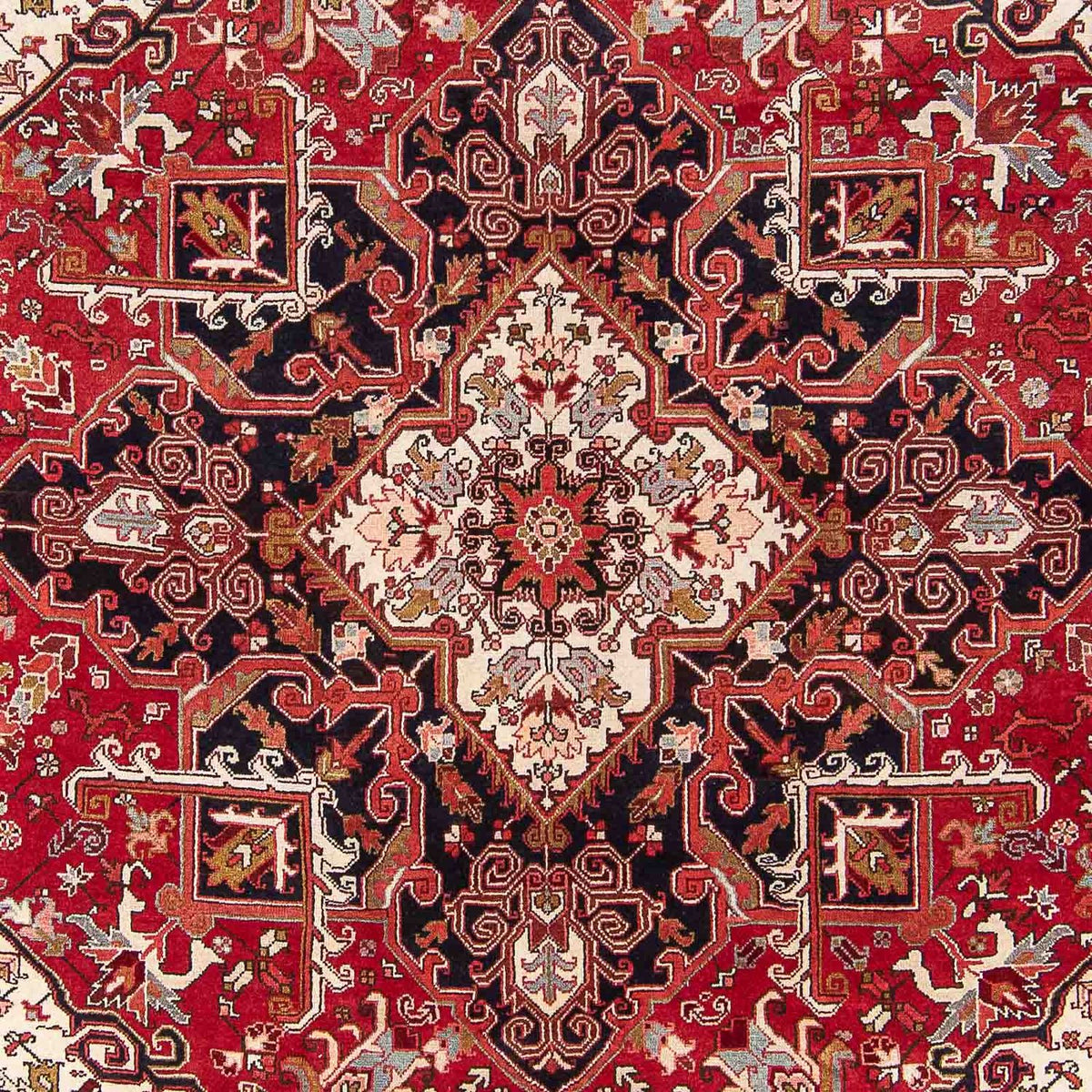 Tapis persan - Nomadic - 334 x 254 cm - rouge
