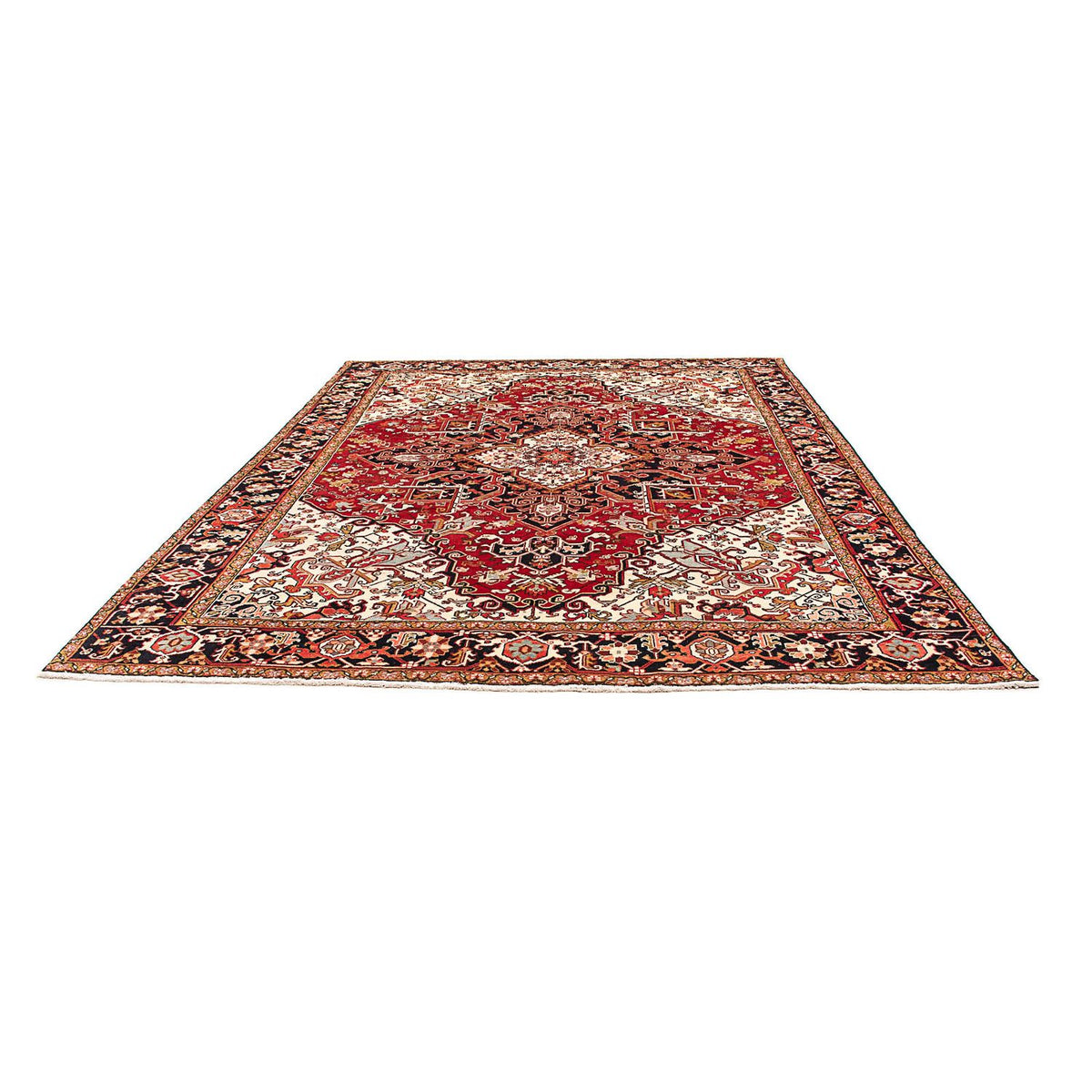 Tapis persan - Nomadic - 334 x 254 cm - rouge