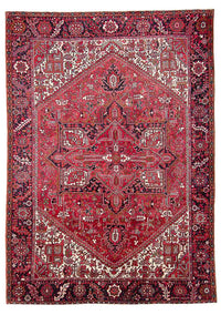 Tapis persan - Nomadic - 363 x 274 cm - rouge clair