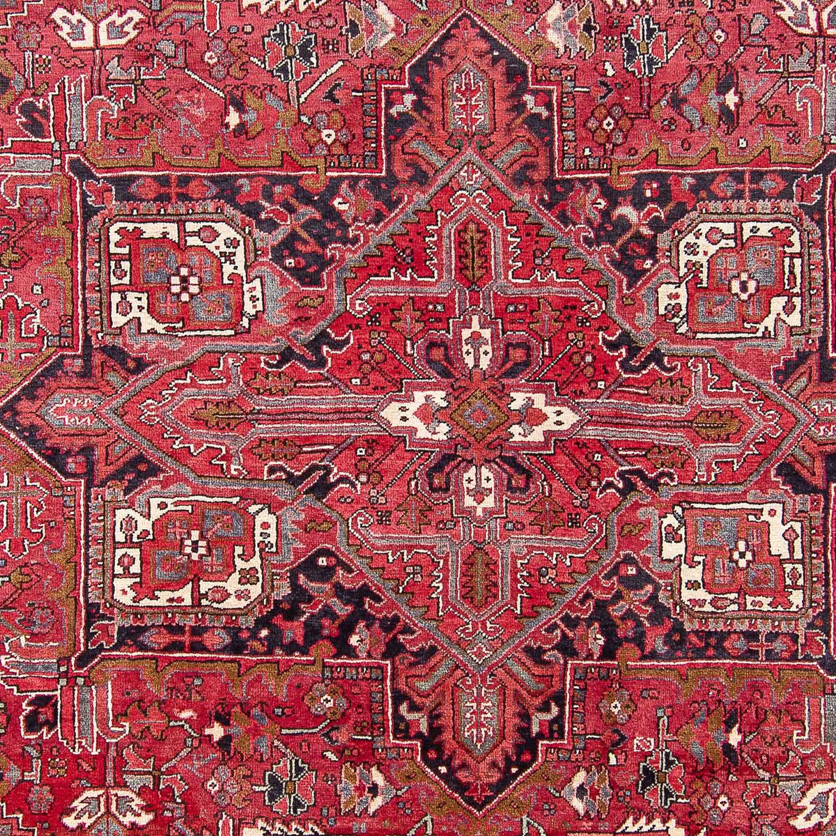 Tapis persan - Nomadic - 363 x 274 cm - rouge clair