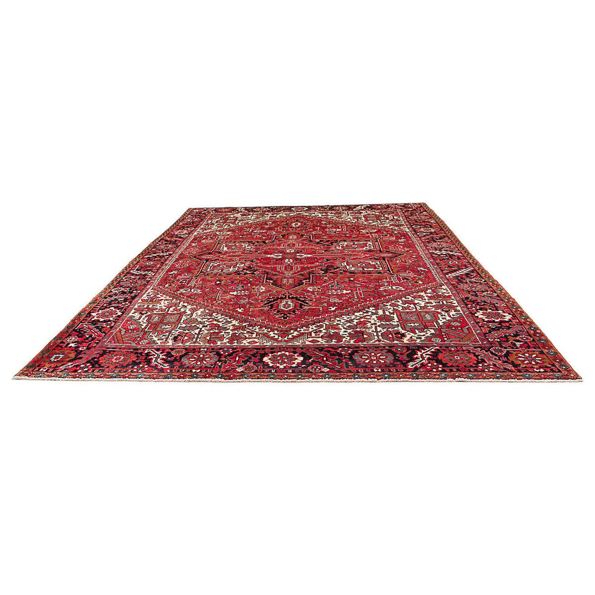 Tapis persan - Nomadic - 363 x 274 cm - rouge clair
