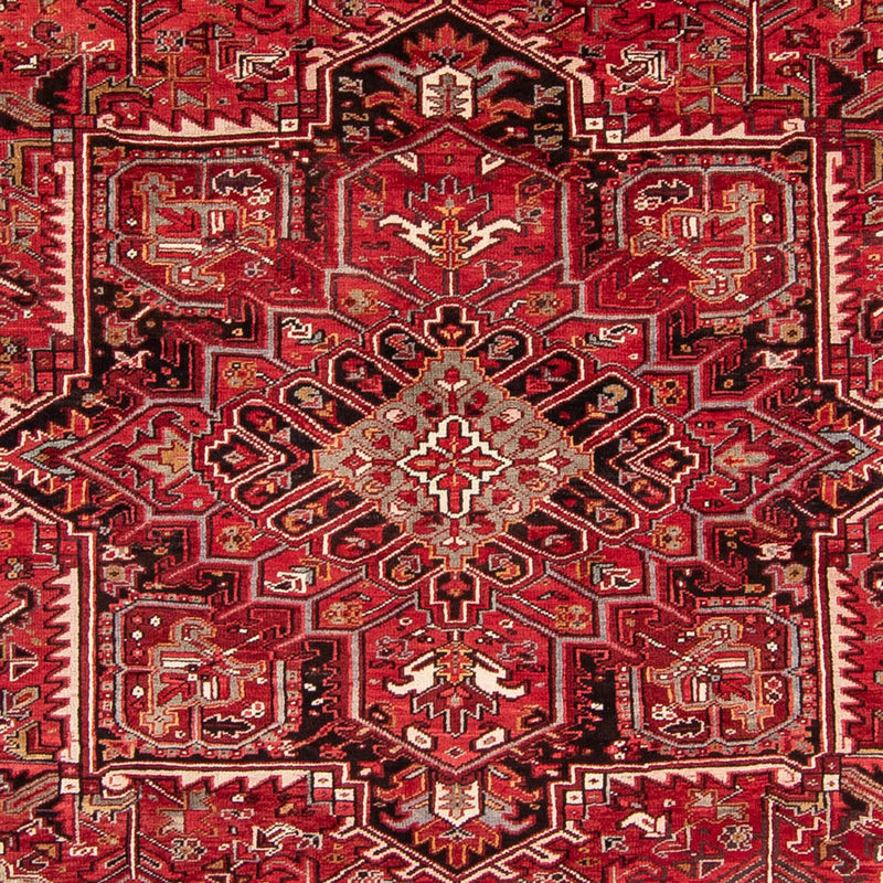 Tapis persan - Nomadic - 361 x 267 cm - rouge foncé
