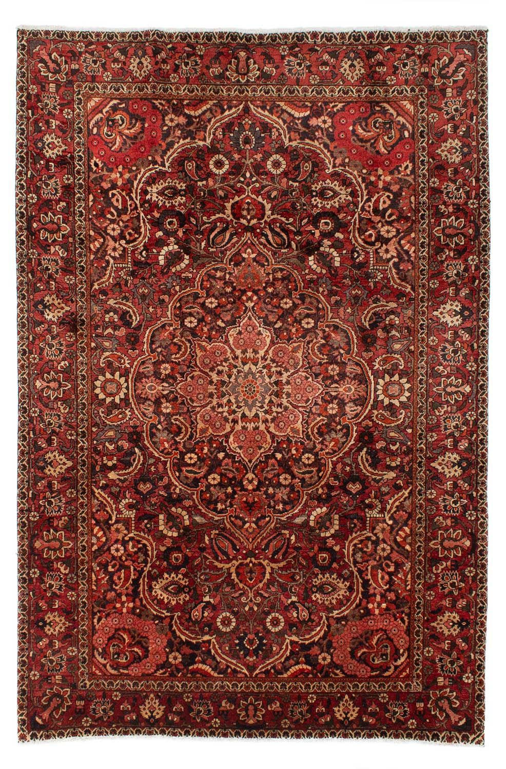 Tapis persan - Nomadic - 353 x 259 cm - rouge