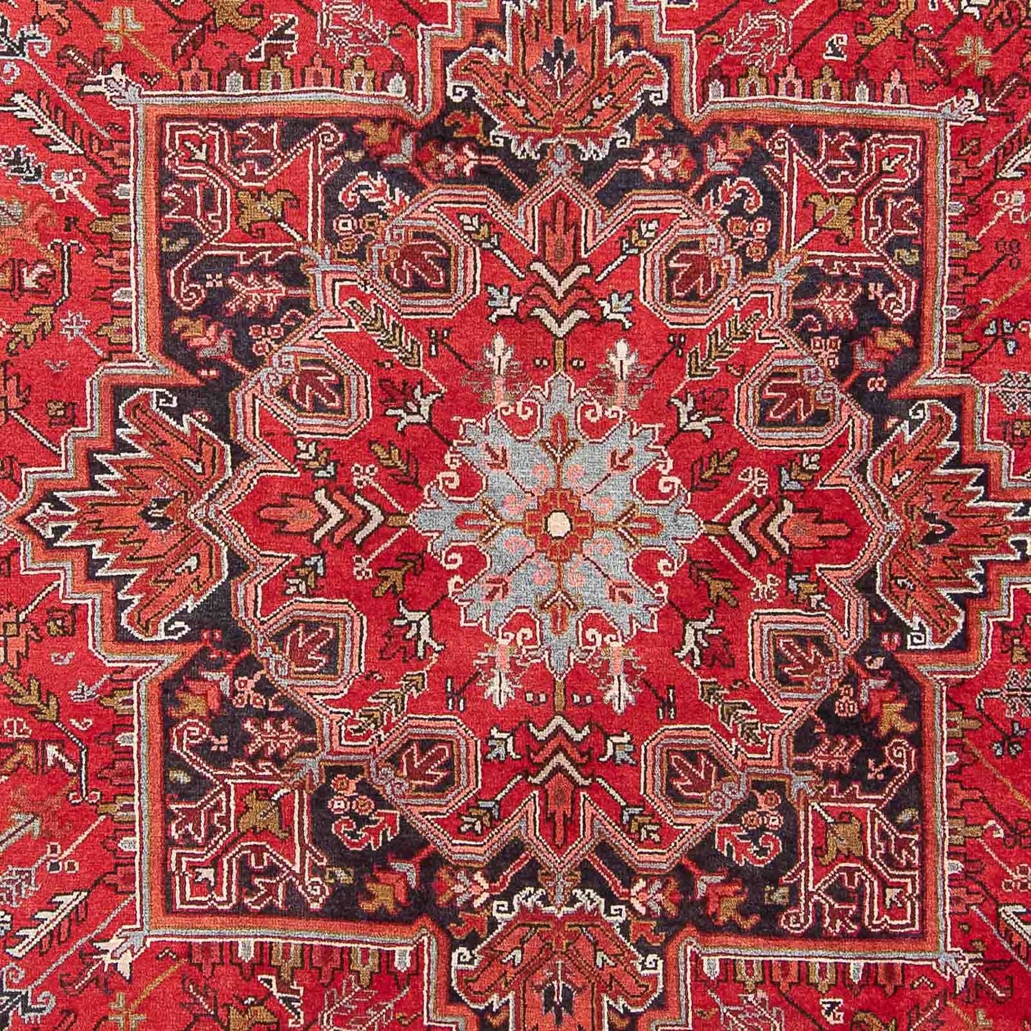 Tapis persan - Nomadic - 331 x 248 cm - rouge