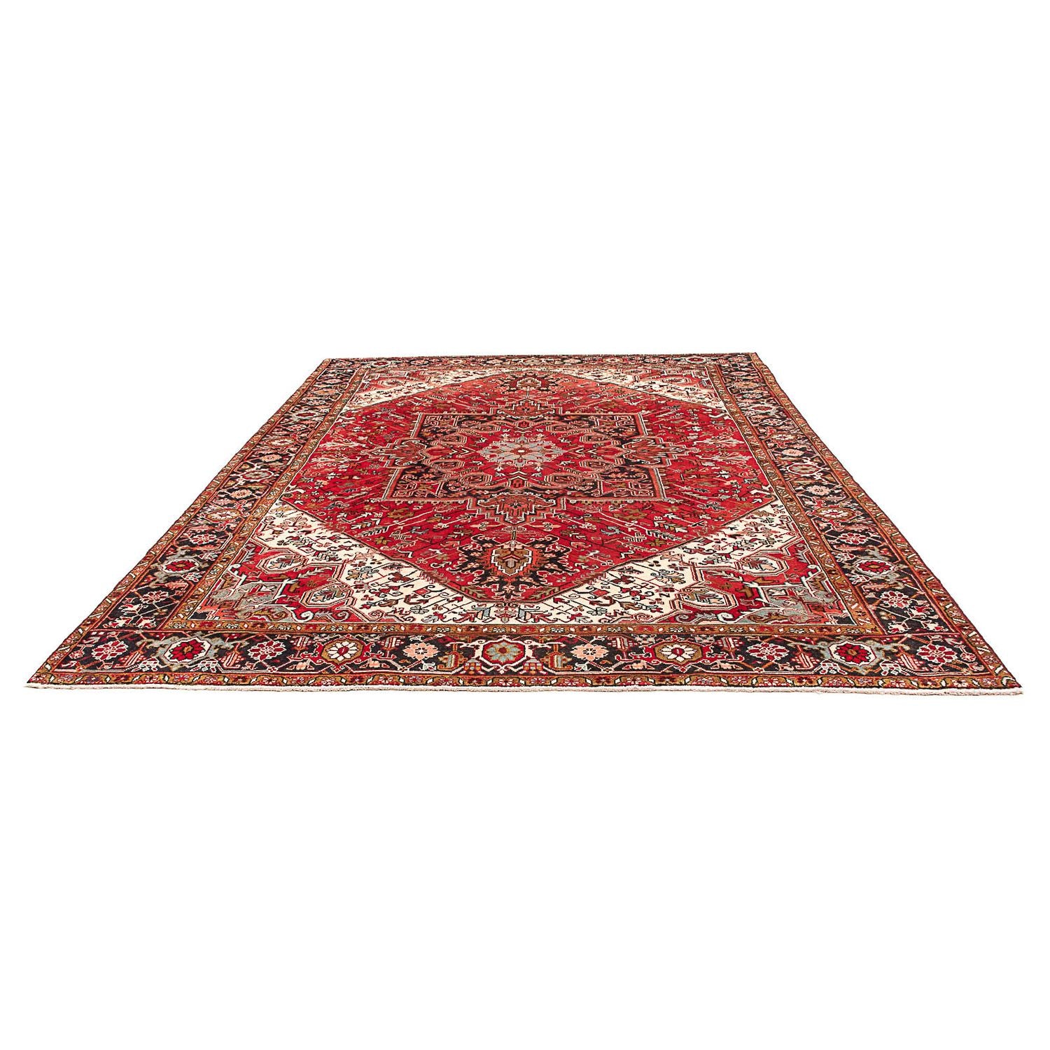 Tapis persan - Nomadic - 331 x 248 cm - rouge