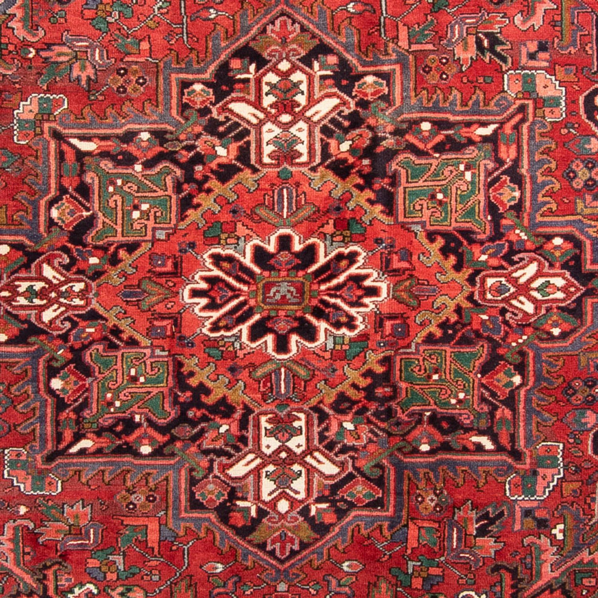 Tapis persan - Nomadic - 343 x 233 cm - rouge foncé