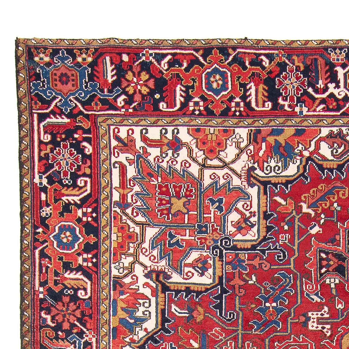 Tapis persan - Nomadic - 335 x 240 cm - rouge
