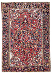 Tapis persan - Nomadic - 376 x 270 cm - rouge