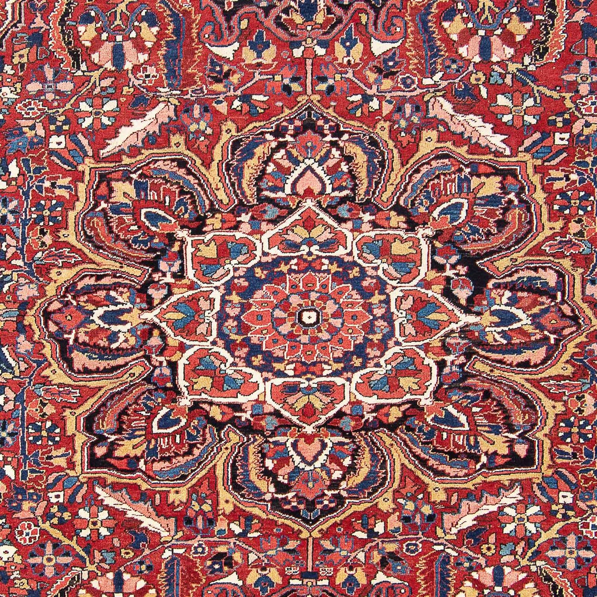 Tapis persan - Nomadic - 376 x 270 cm - rouge
