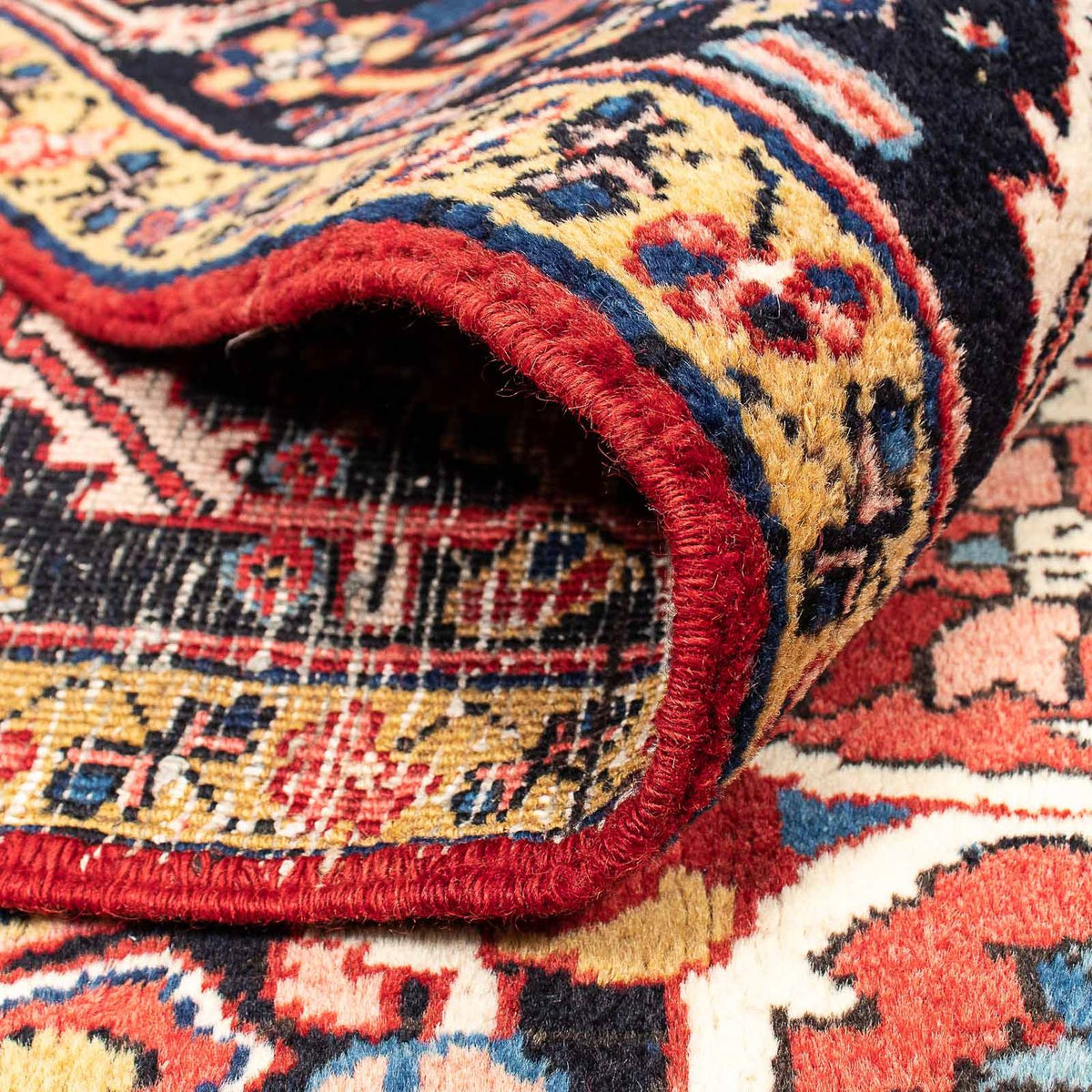 Tapis persan - Nomadic - 376 x 270 cm - rouge