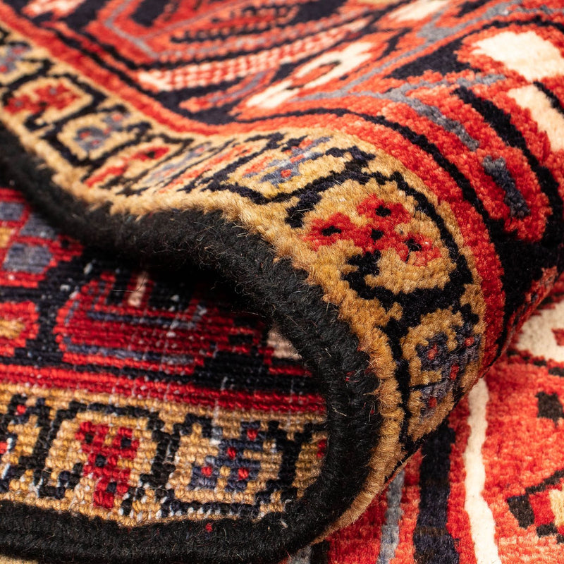 Tapis persan - Nomadic - 410 x 306 cm - rouge foncé