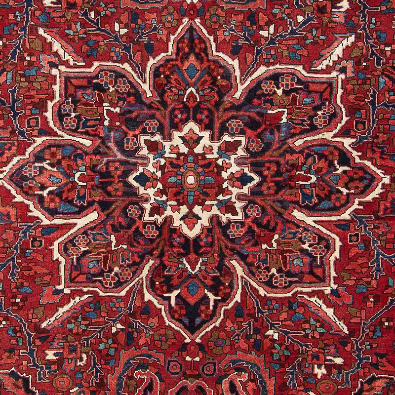 Tapis persan - Nomadic - 349 x 244 cm - rouge foncé