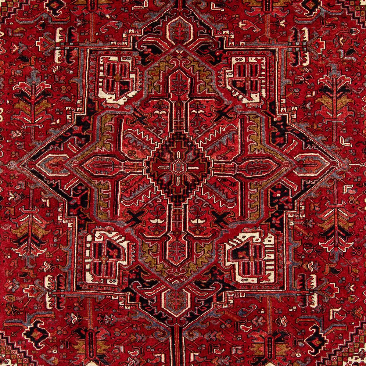 Tapis persan - Nomadic - 398 x 298 cm - rouge foncé