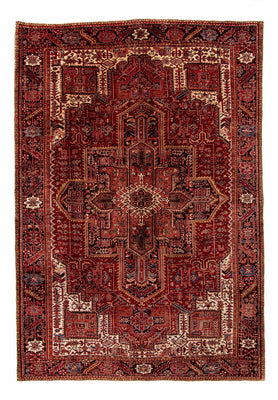 Tapis persan - Nomadic - 397 x 304 cm - rouge foncé