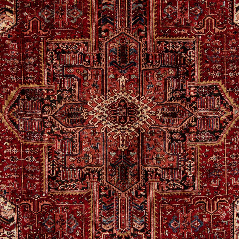 Tapis persan - Nomadic - 397 x 304 cm - rouge foncé