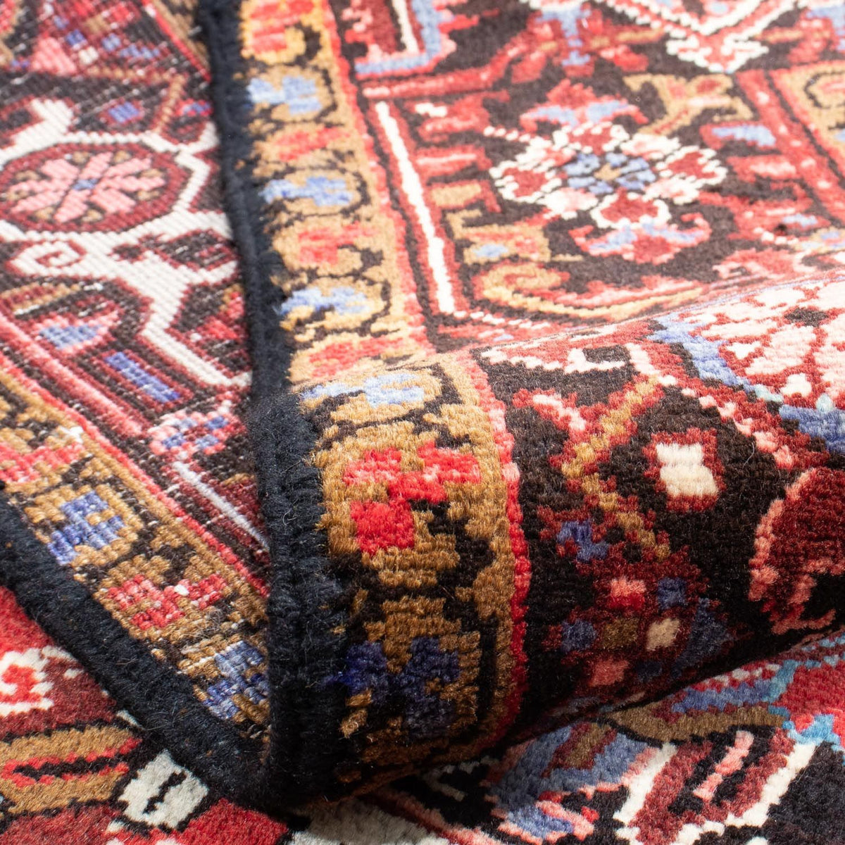 Tapis persan - Nomadic - 262 x 206 cm - rouge