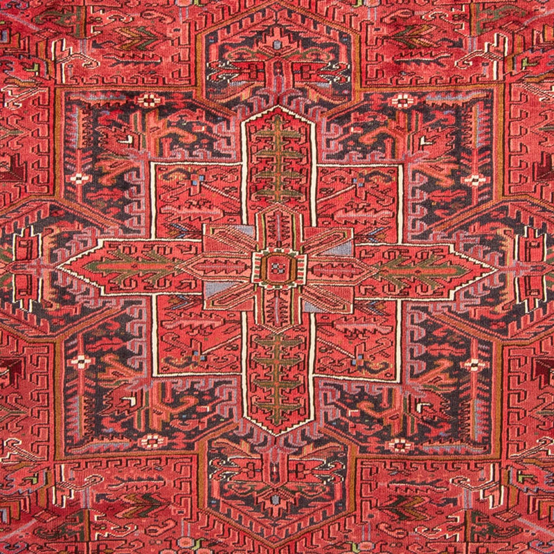 Tapis persan - Nomadic - 345 x 250 cm - rouge foncé