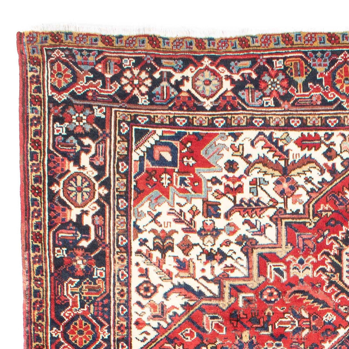 Tapis persan - Nomadic - 270 x 208 cm - rouge