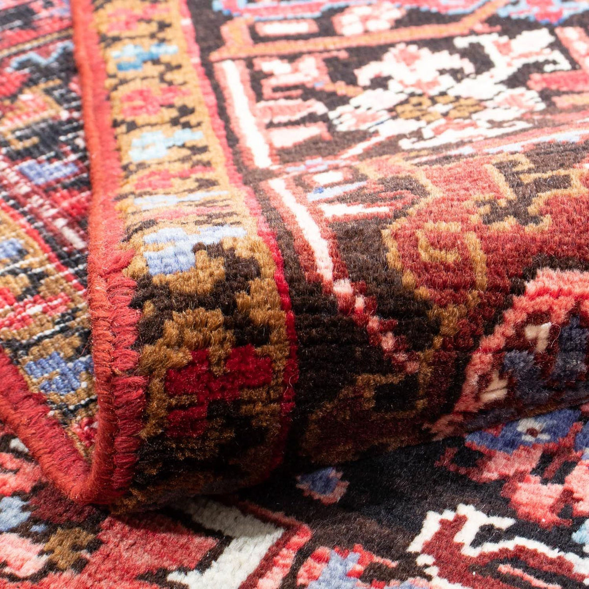 Tapis persan - Nomadic - 270 x 208 cm - rouge