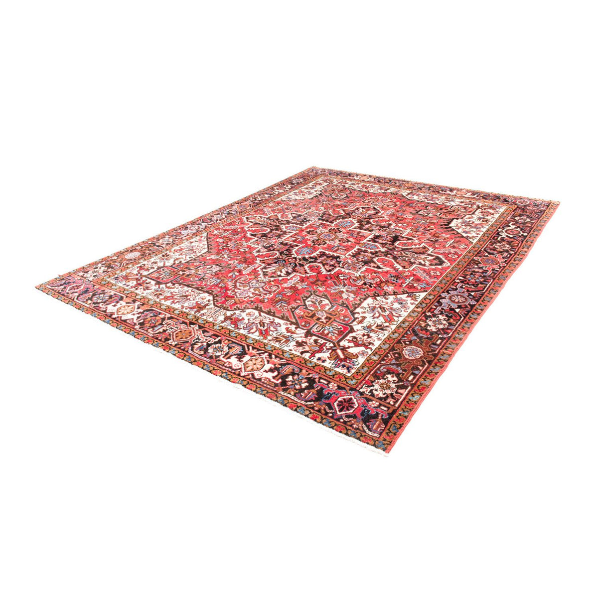 Tapis persan - Nomadic - 270 x 208 cm - rouge