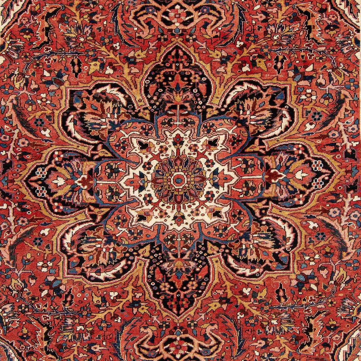 Tapis persan - Nomadic - 400 x 300 cm - rouille