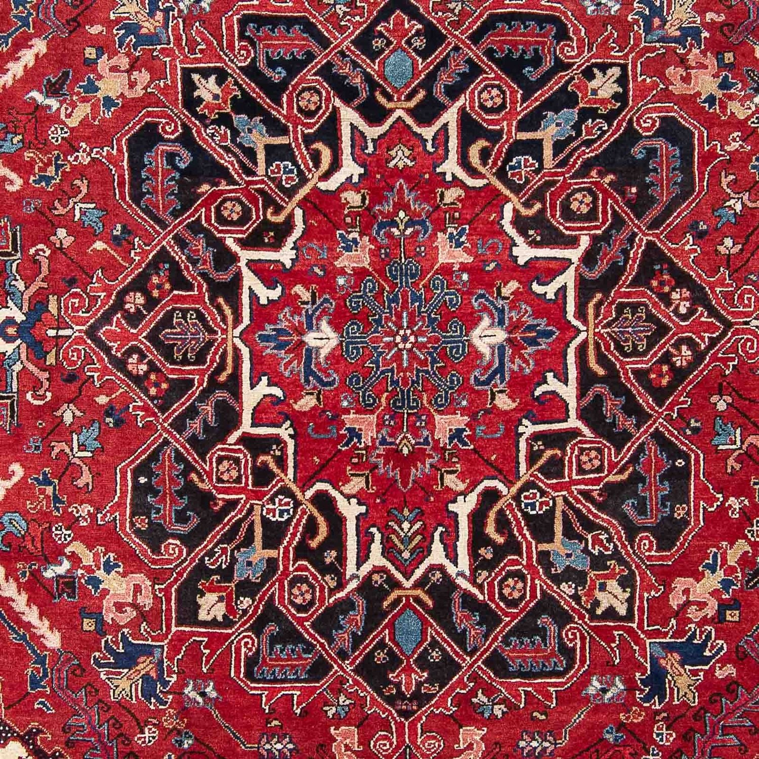 Tapis persan - Nomadic - 323 x 234 cm - rouge