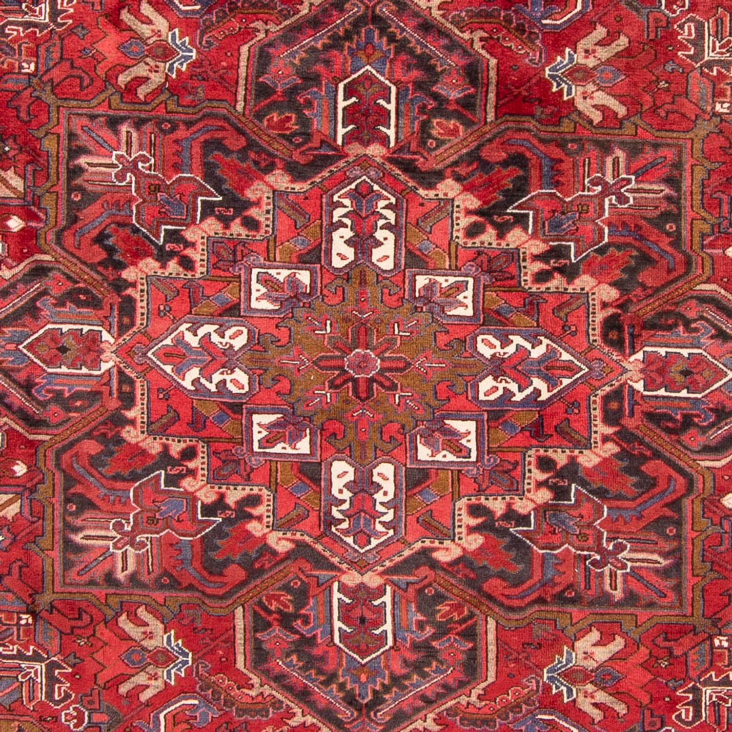 Tapis persan - Nomadic - 326 x 247 cm - rouge foncé