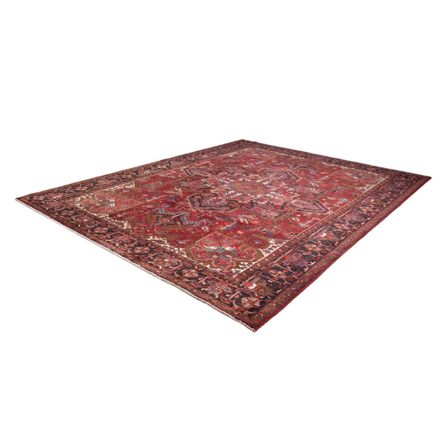 Tapis persan - Nomadic - 326 x 247 cm - rouge foncé
