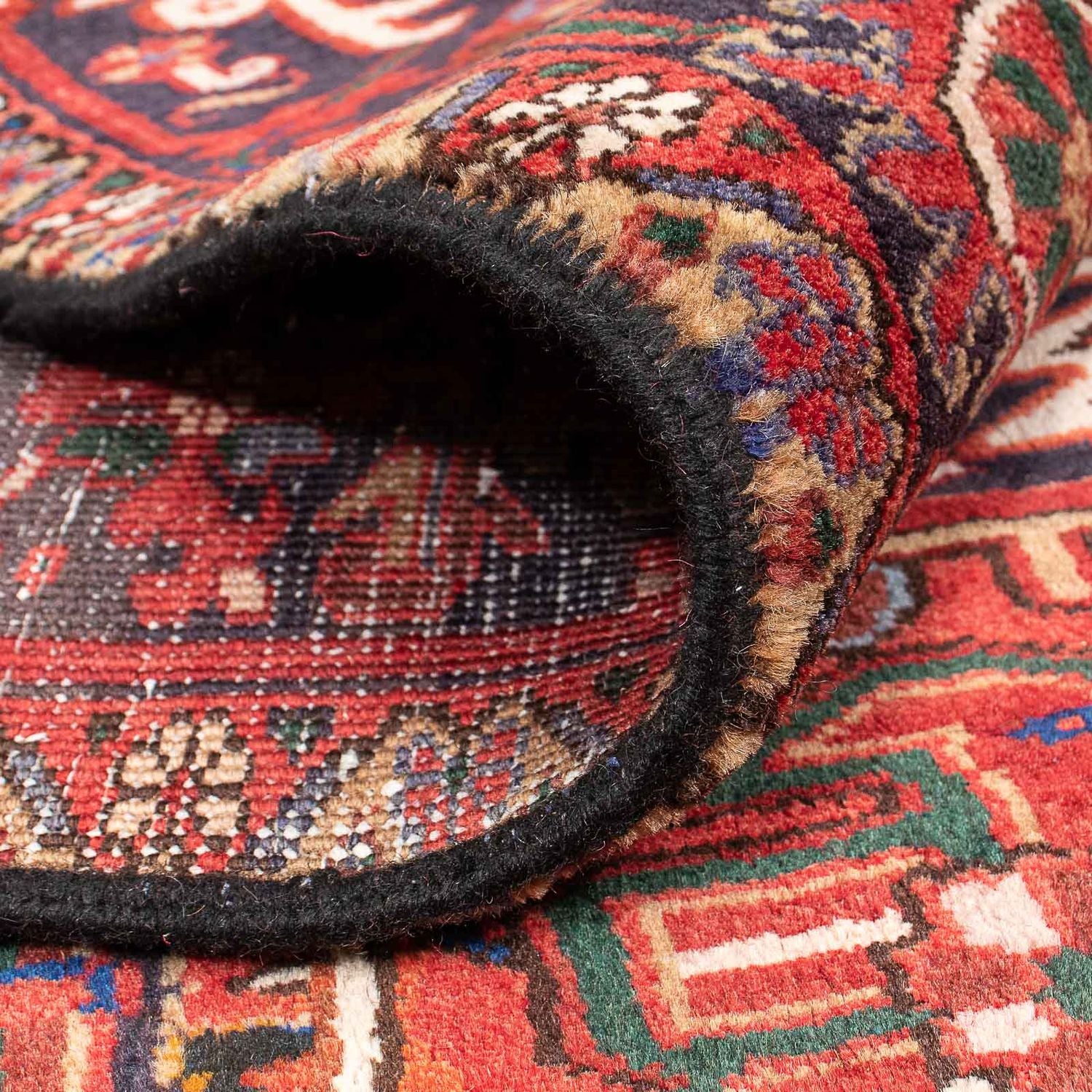 Tapis persan - Nomadic - 357 x 247 cm - rouge clair