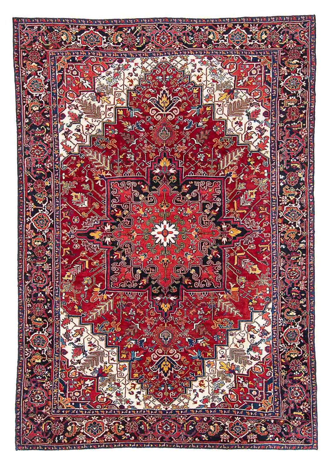 Tapis persan - Nomadic - 323 x 230 cm - rouge clair