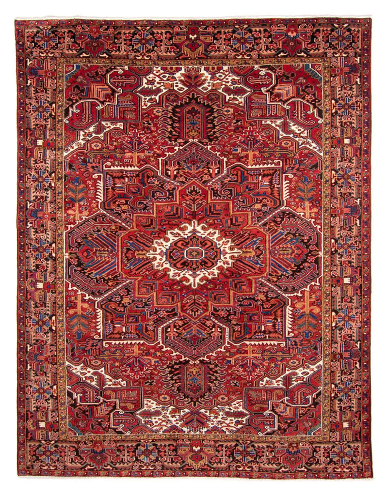 Tapis persan - Nomadic - 330 x 250 cm - rouge foncé