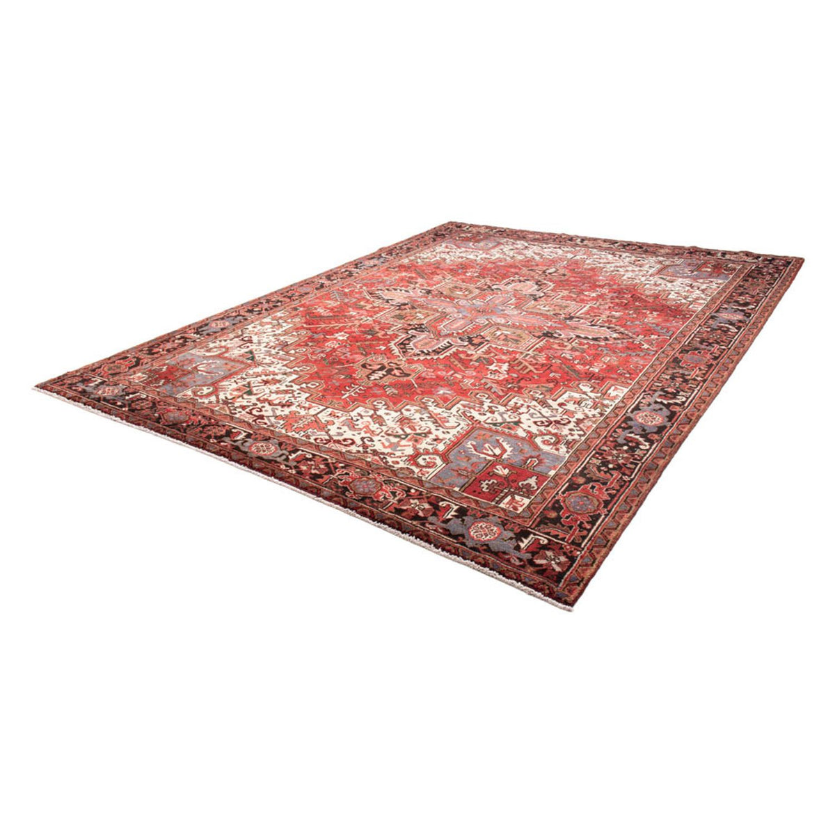 Tapis persan - Nomadic - 340 x 260 cm - rouge
