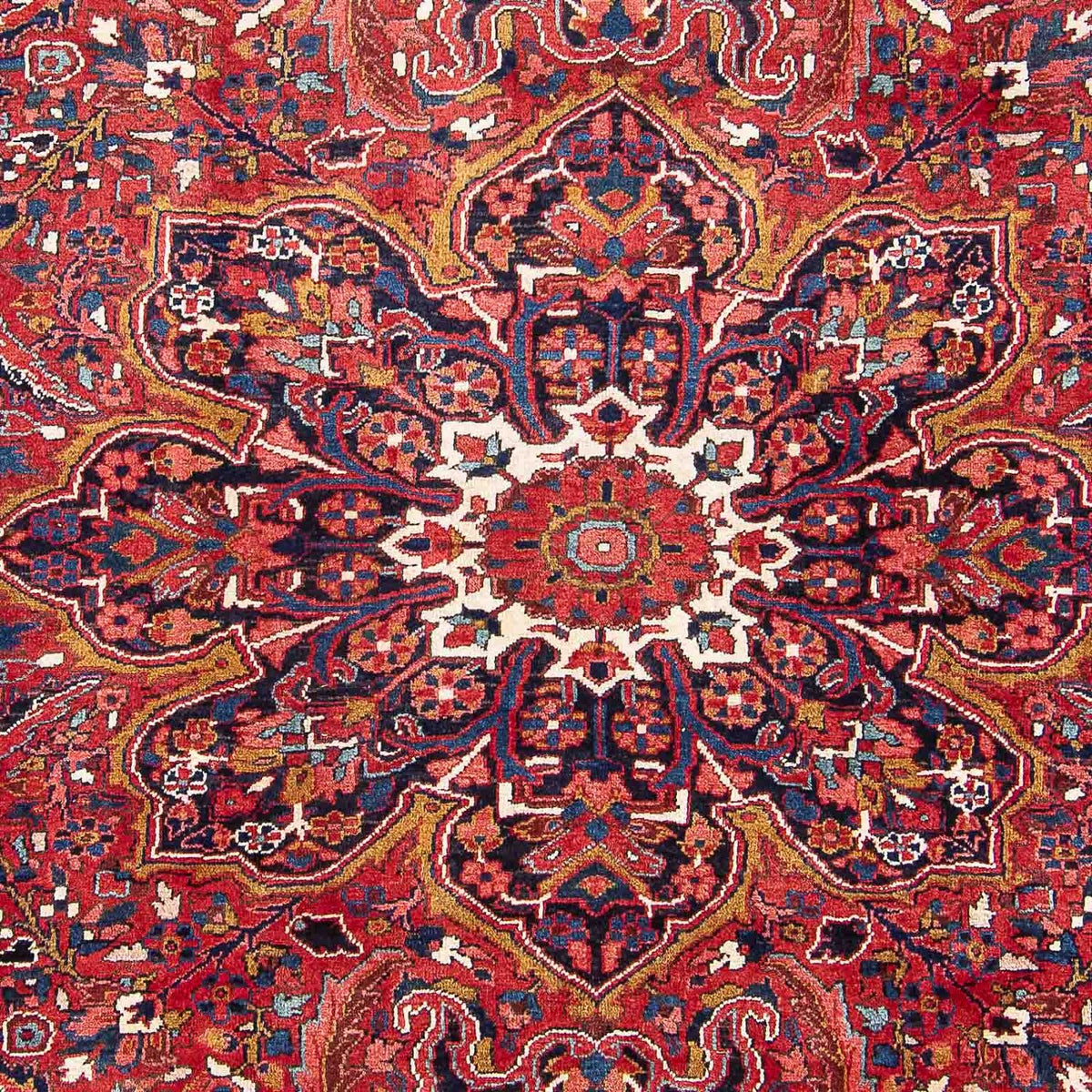 Tapis persan - Nomadic - 355 x 257 cm - rouge clair