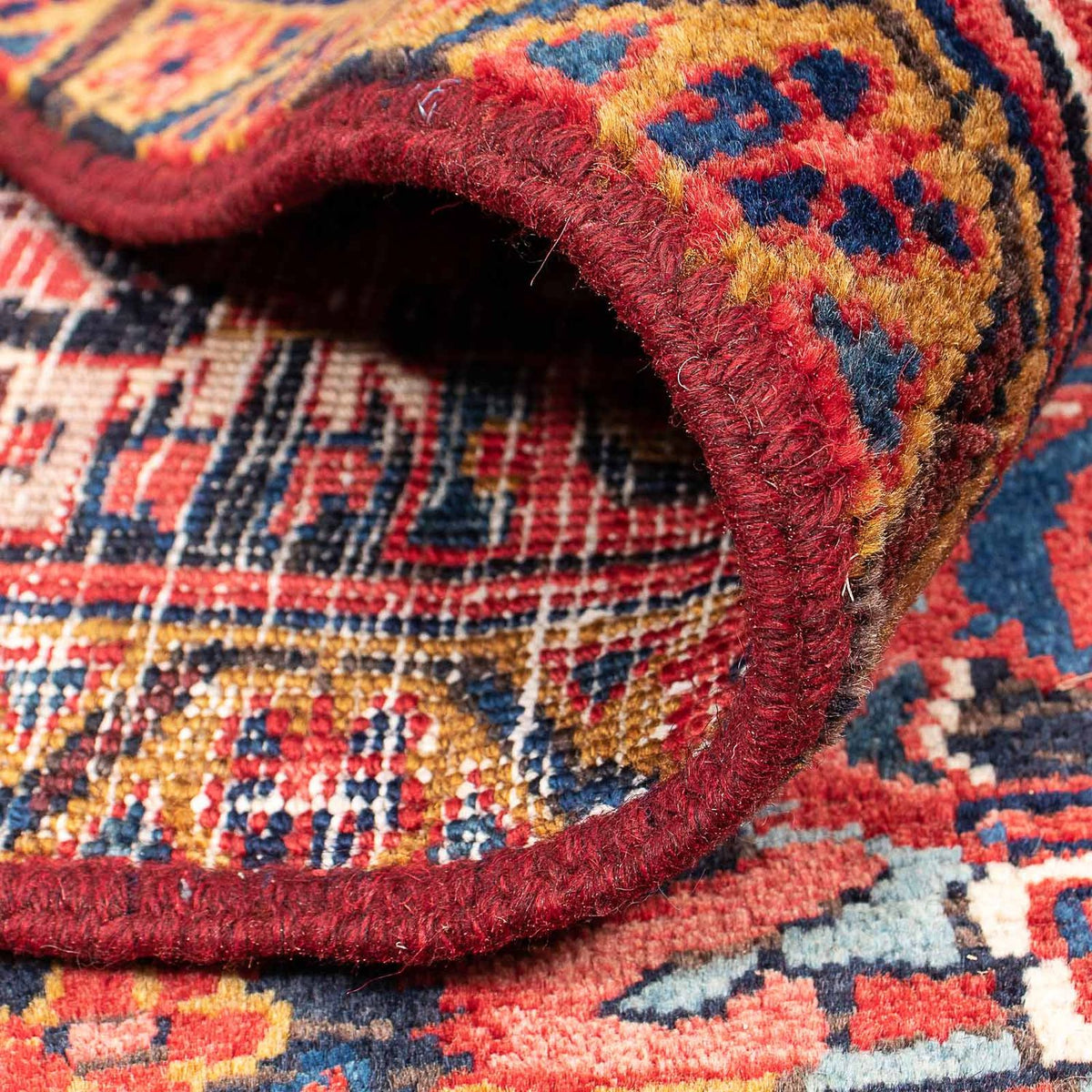 Tapis persan - Nomadic - 355 x 257 cm - rouge clair