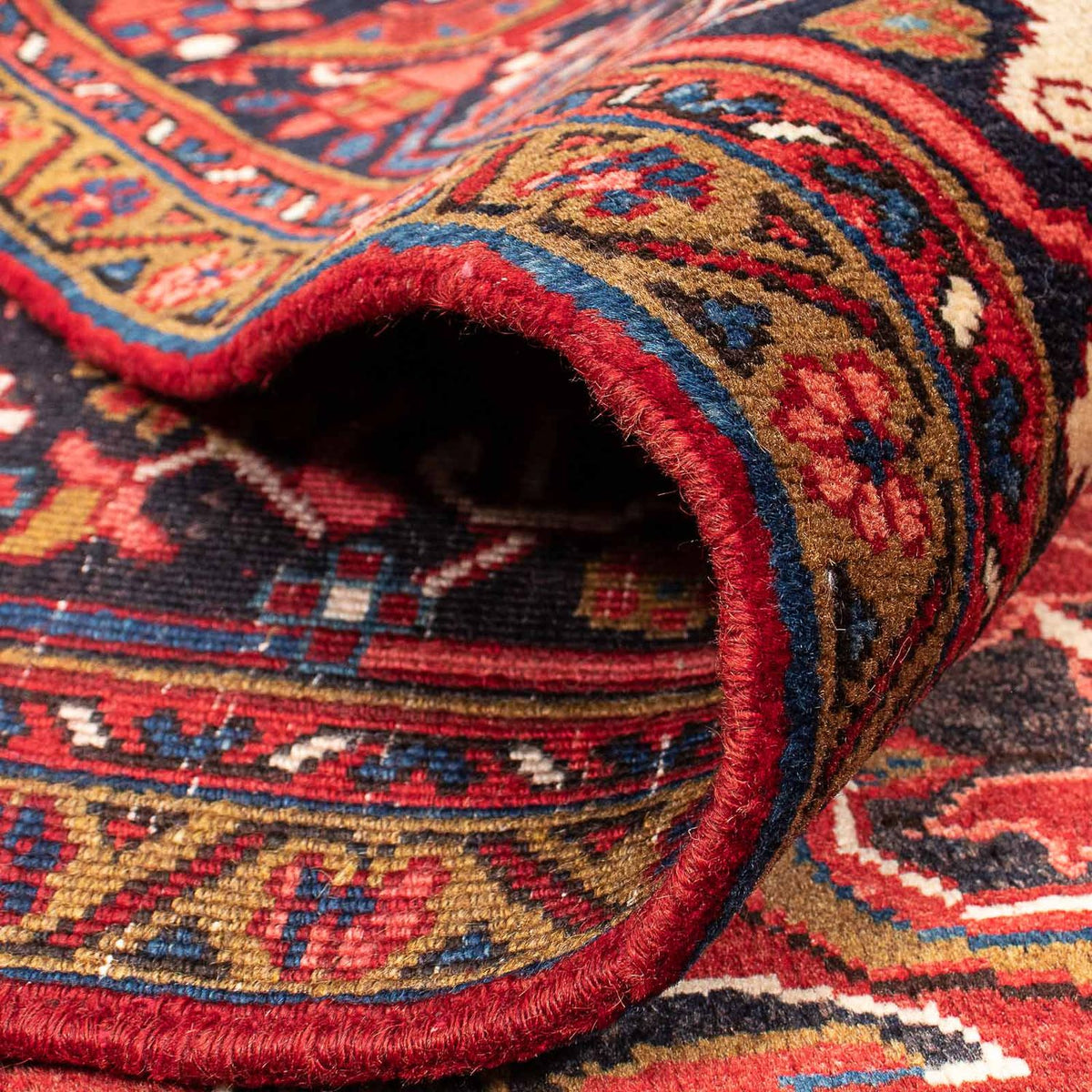 Tapis persan - Nomadic - 323 x 252 cm - rouge