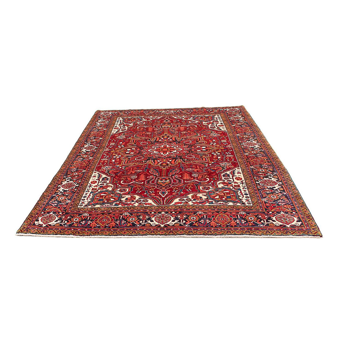 Tapis persan - Nomadic - 323 x 252 cm - rouge