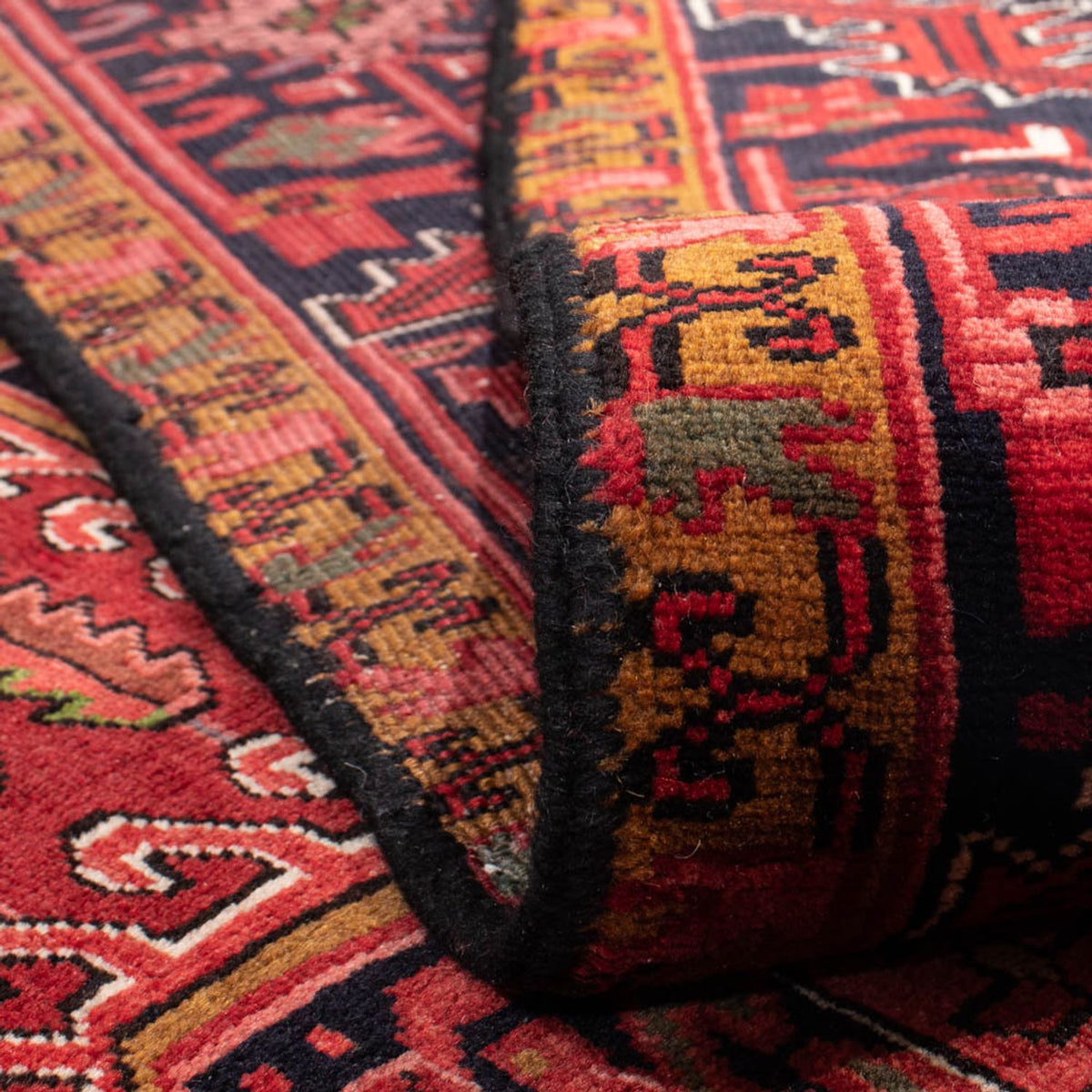 Tapis persan - Nomadic - 338 x 245 cm - rouge foncé