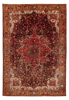 Tapis persan - Nomadic - 388 x 282 cm - rouge foncé