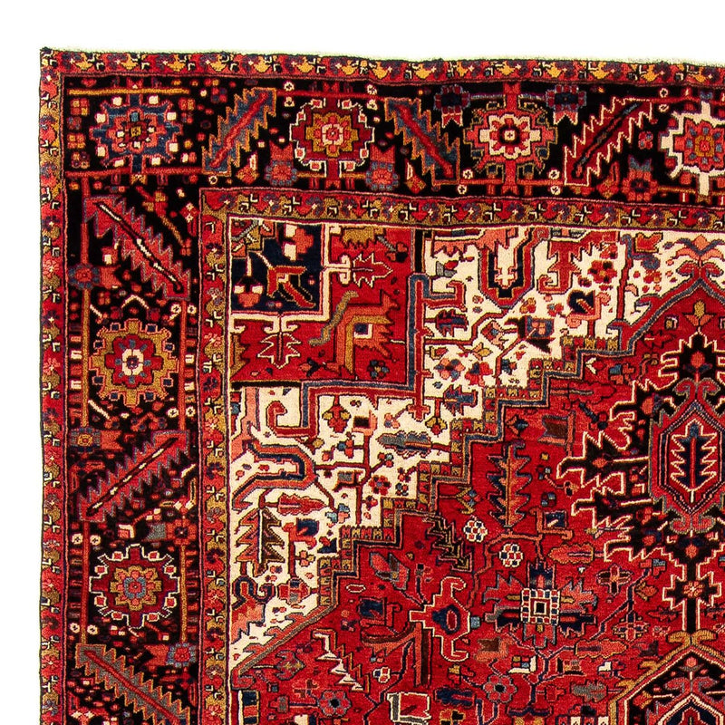 Tapis persan - Nomadic - 382 x 286 cm - rouge foncé