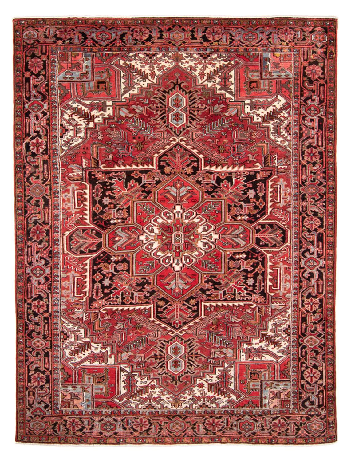 Tapis persan - Nomadic - 342 x 252 cm - rouge clair