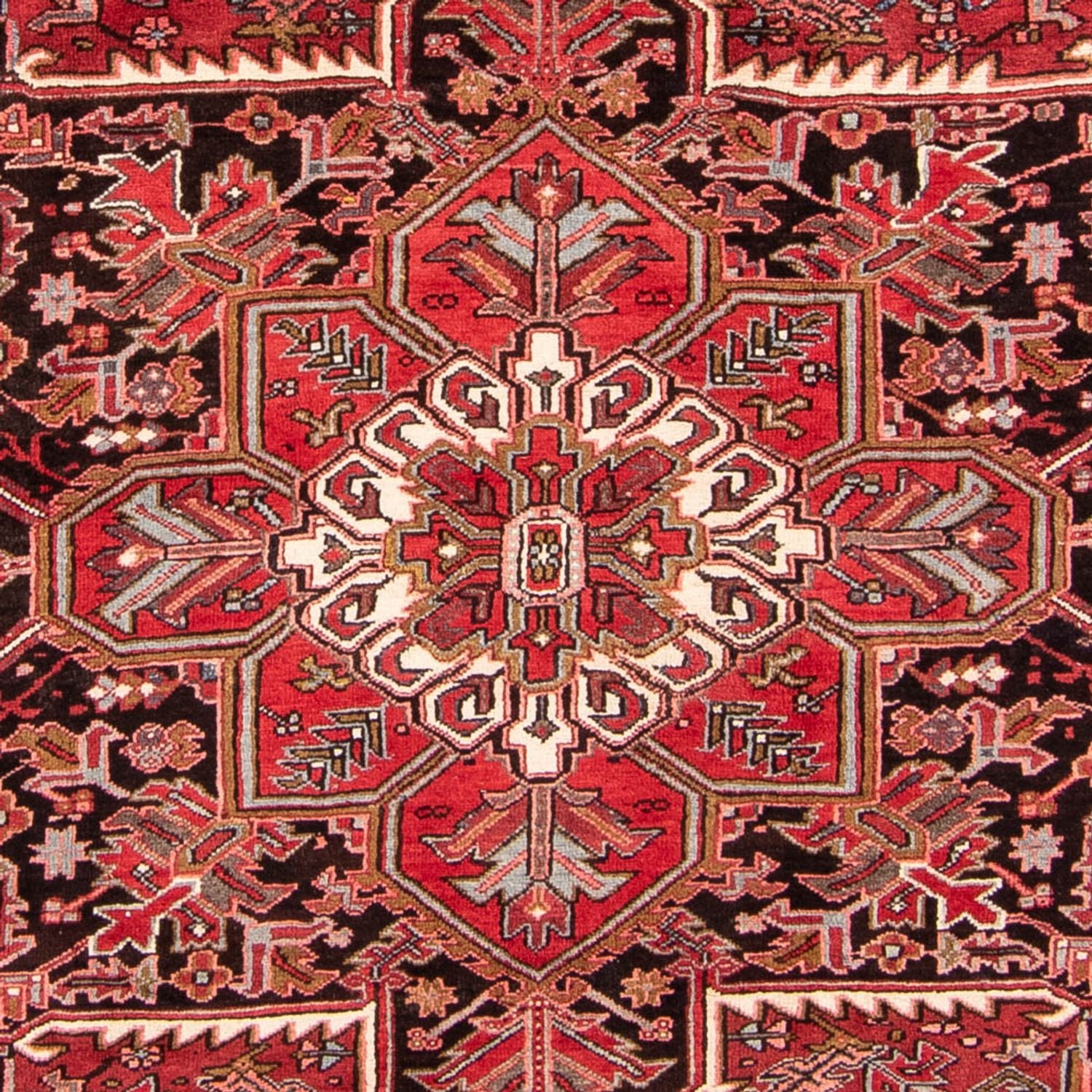 Tapis persan - Nomadic - 342 x 252 cm - rouge clair