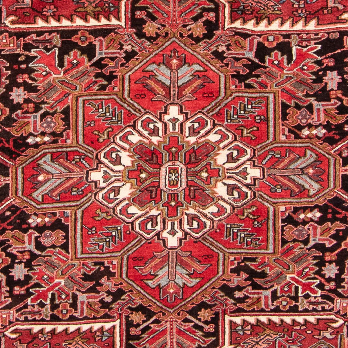 Tapis persan - Nomadic - 342 x 252 cm - rouge clair
