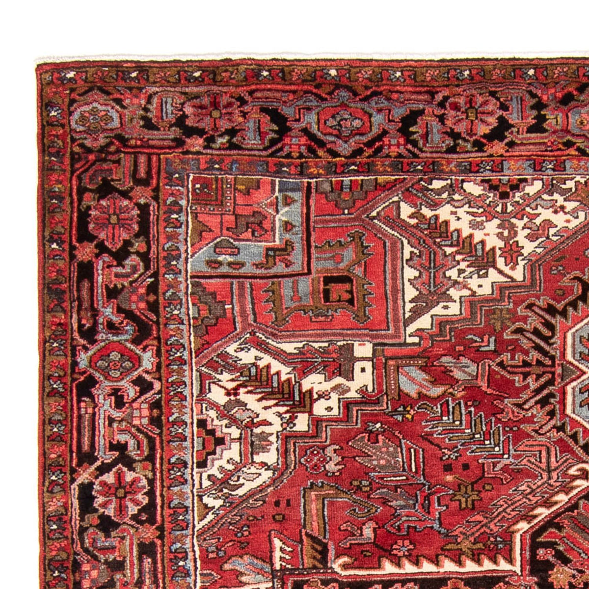 Tapis persan - Nomadic - 342 x 252 cm - rouge clair