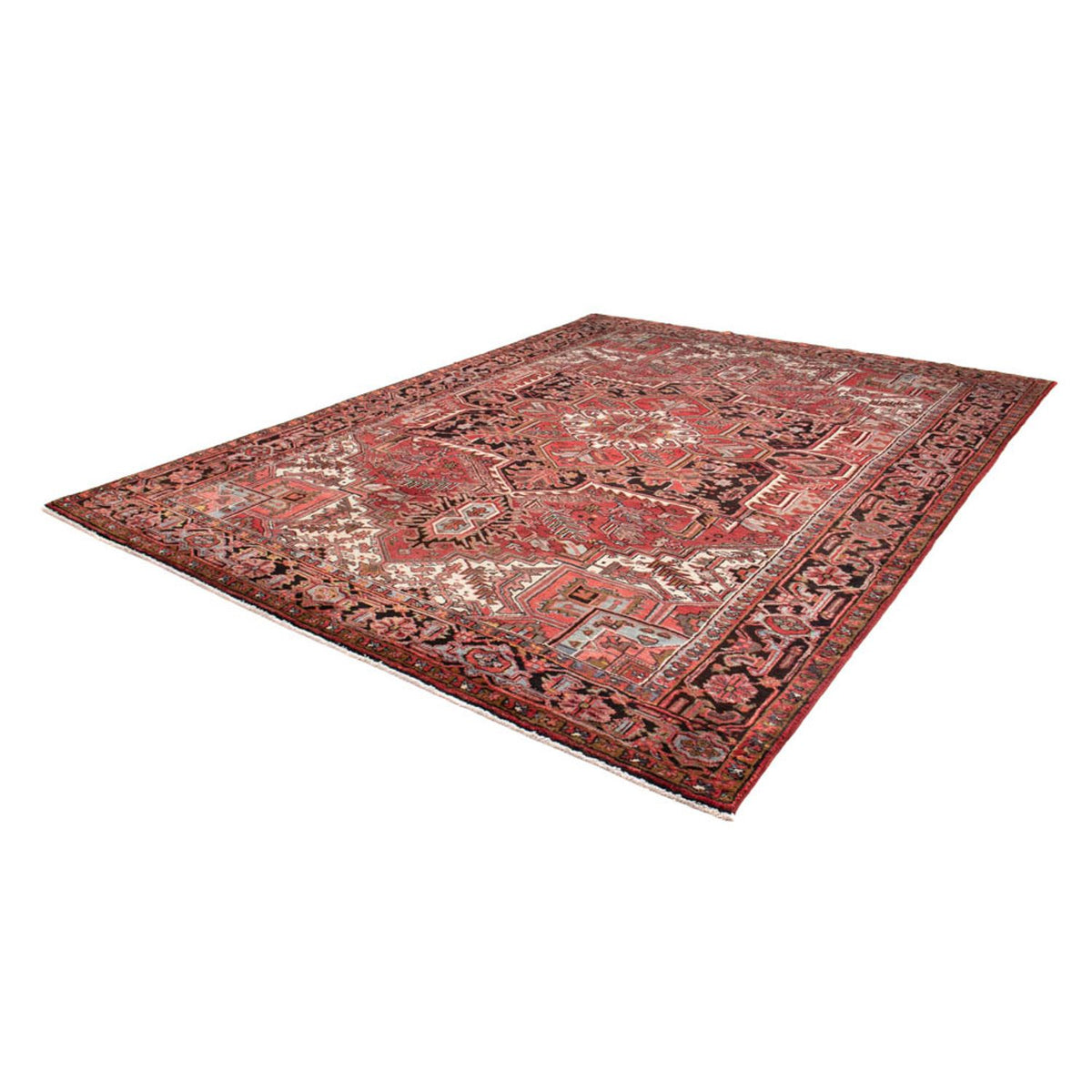 Tapis persan - Nomadic - 342 x 252 cm - rouge clair